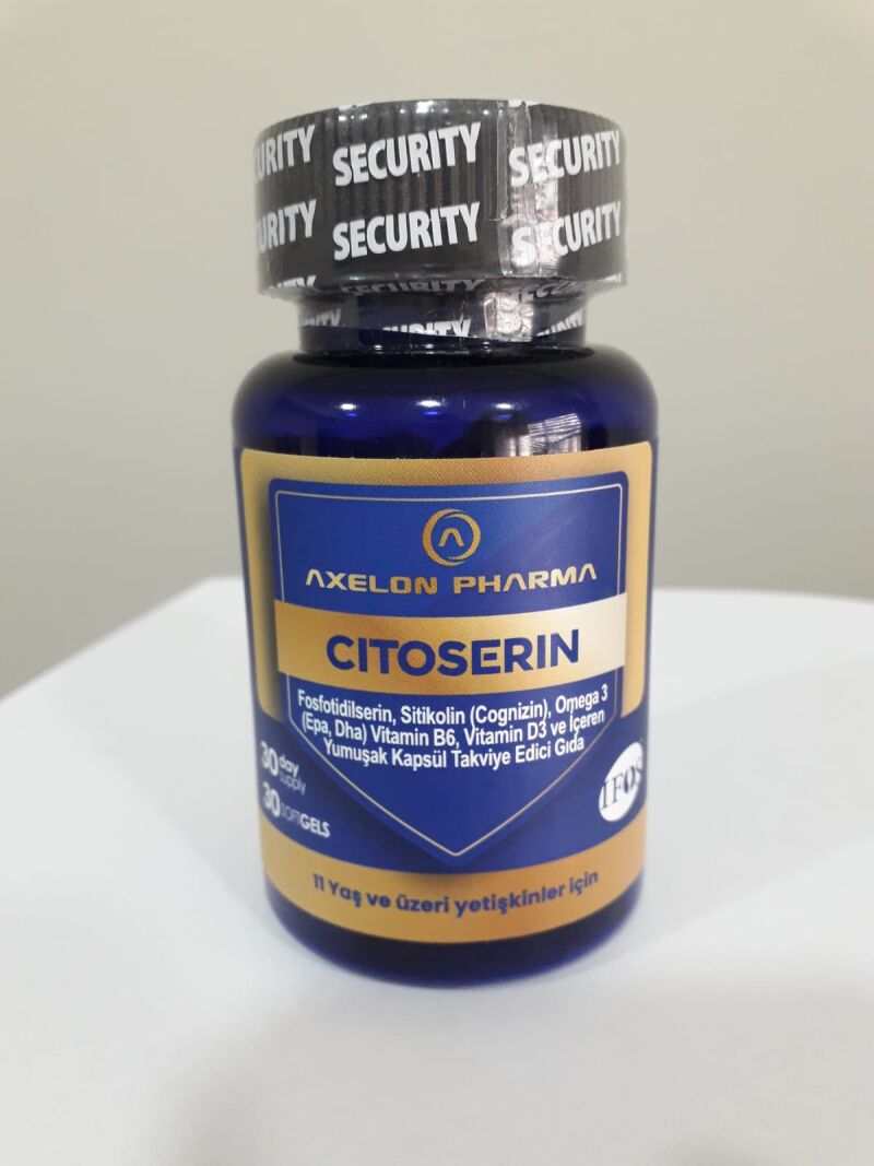Axelon Citoserin 30 Yumuşak Kapsül