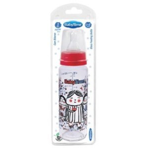 Babytime Cam Biberon Silikon Kiraz Uçlu 250ml 0-6 Ay BT073C
