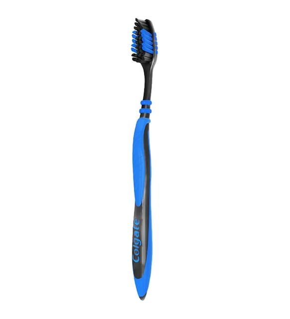 Colgate Zigzag Charcoal Orta Diş Fırçası - Mavi