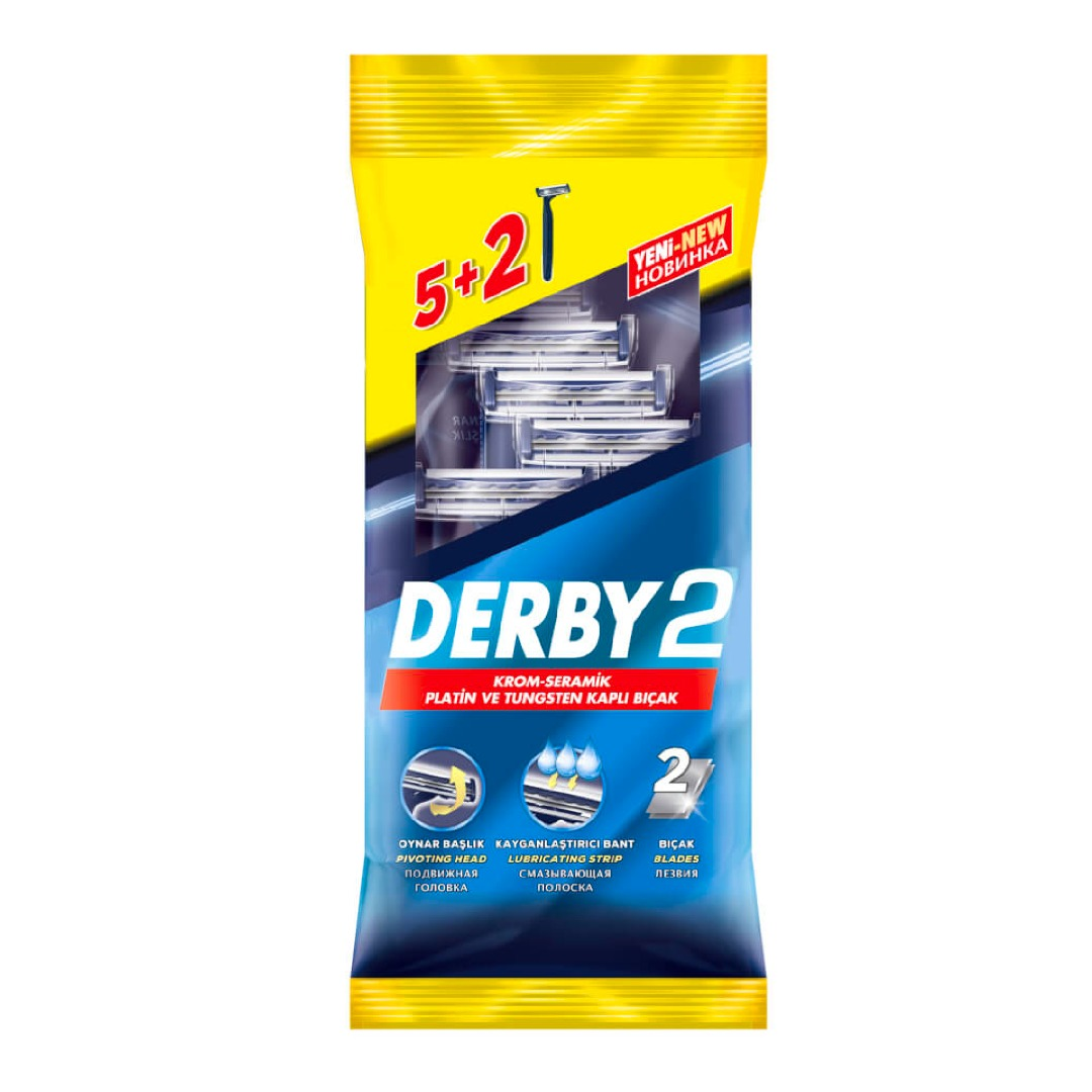 Derby 2 Tıraş Bıçağı 5+2 Poşet