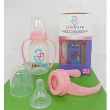 Life Care Kulplu Pp Biberon 125 ml Pembe