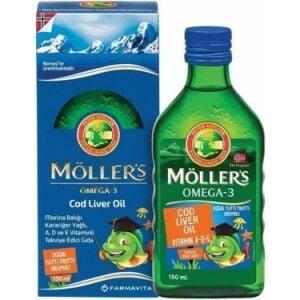 Möller's Omega-3 Balık Yağı Şurubu Tutti Frutti 150 ml