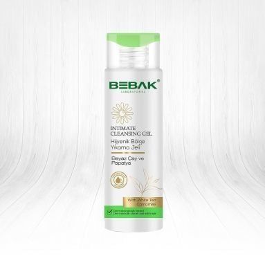 Bebak Genital Bölge Yıkama Jeli Beyaz Çay Papatya 200 ml