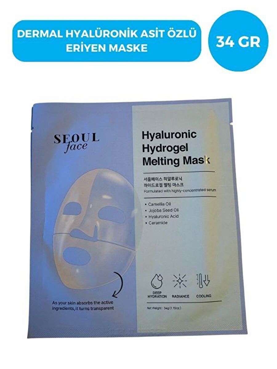 Dermal Seoulface Hyaluronic Hydrogel Melting Mask 34 gr