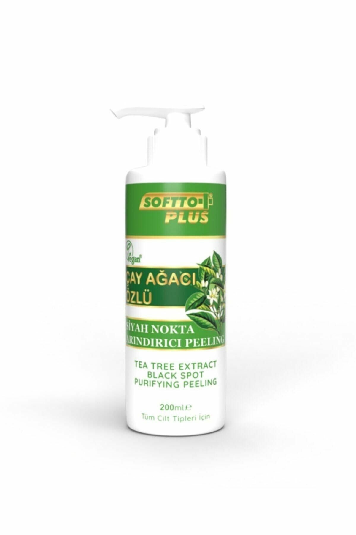 Softto Plus Çay Ağacı Özlü Peeling 200 ml