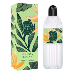 Eyüp Sabri Tuncer PVC Şişe Kolonya Beyaz Çay 400 ml