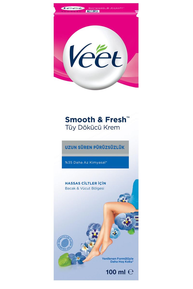 Veet Krem 100 Ml Hassas Cılt  Mavı