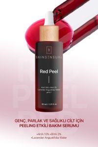 Skin Sensual Red Peel Aha Bha Kırmızı Peeling Serum 30 ml