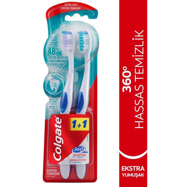 Colgate 360 Hassasiyete Pro-Çözüm Diş Fırçası Extra Yumuşak