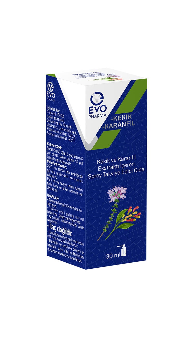 EVOPHARMA KEKIK KARANFIL SIVI 30 ML