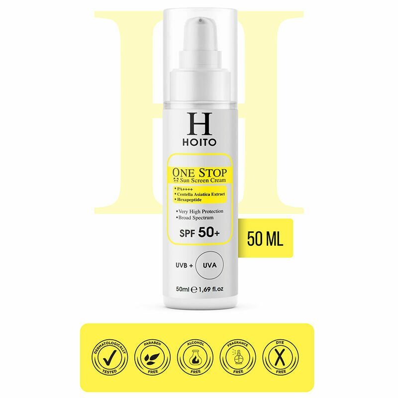 Hoito Güneş Koruyucu Krem SPF50+ Pa++++ One Stop Sun Screen Cream 50 ml