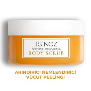 Sinoz Body Scrub Besleyici Arındırıcı Nemlendirici Vücut Peelingi 200 gr