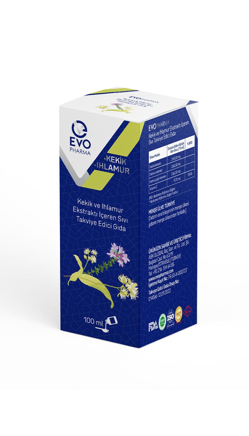 EVOPHARMA KEKIK IHLAMUR SIVI 100 ML