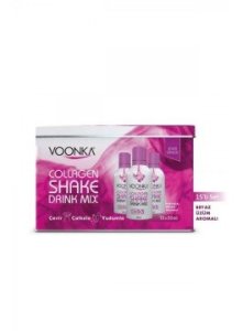 Voonka Collagen Beauty Shake Beyaz Uzum 15*50 Ml