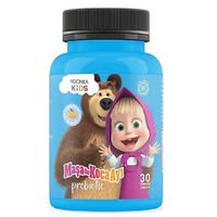 Voonka Kids Maşa ile Koca Ayı Probiyotik 30 Çiğneme Tableti