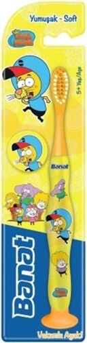 Banat Çocuk Diş Fırçası Kapakli Soft 5+ Yaş Kral Şakir Erkek