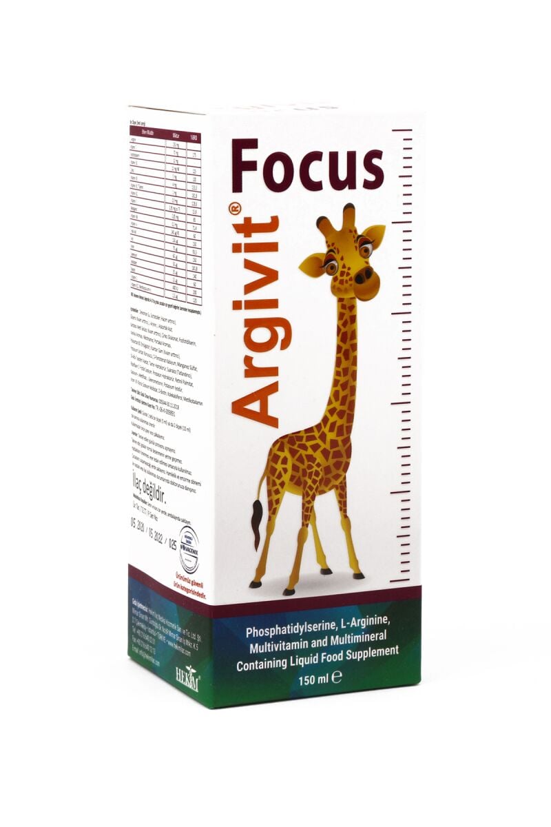 ARGIVIT FOCUS SURUP 150 ML