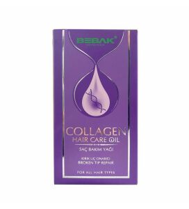 Bebak Collagen Kırık Uç Onarıcı Saç Bakım Yağı 100 ml