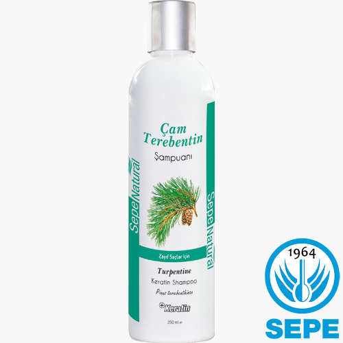 Çam Terebentinli Keratinli Şampuan 250 ml Zayıf Saçlar İçin