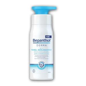 SKT:03/2023 Bepanthol Derma Temel Nemlendirici Vücut Losyonu 400ml