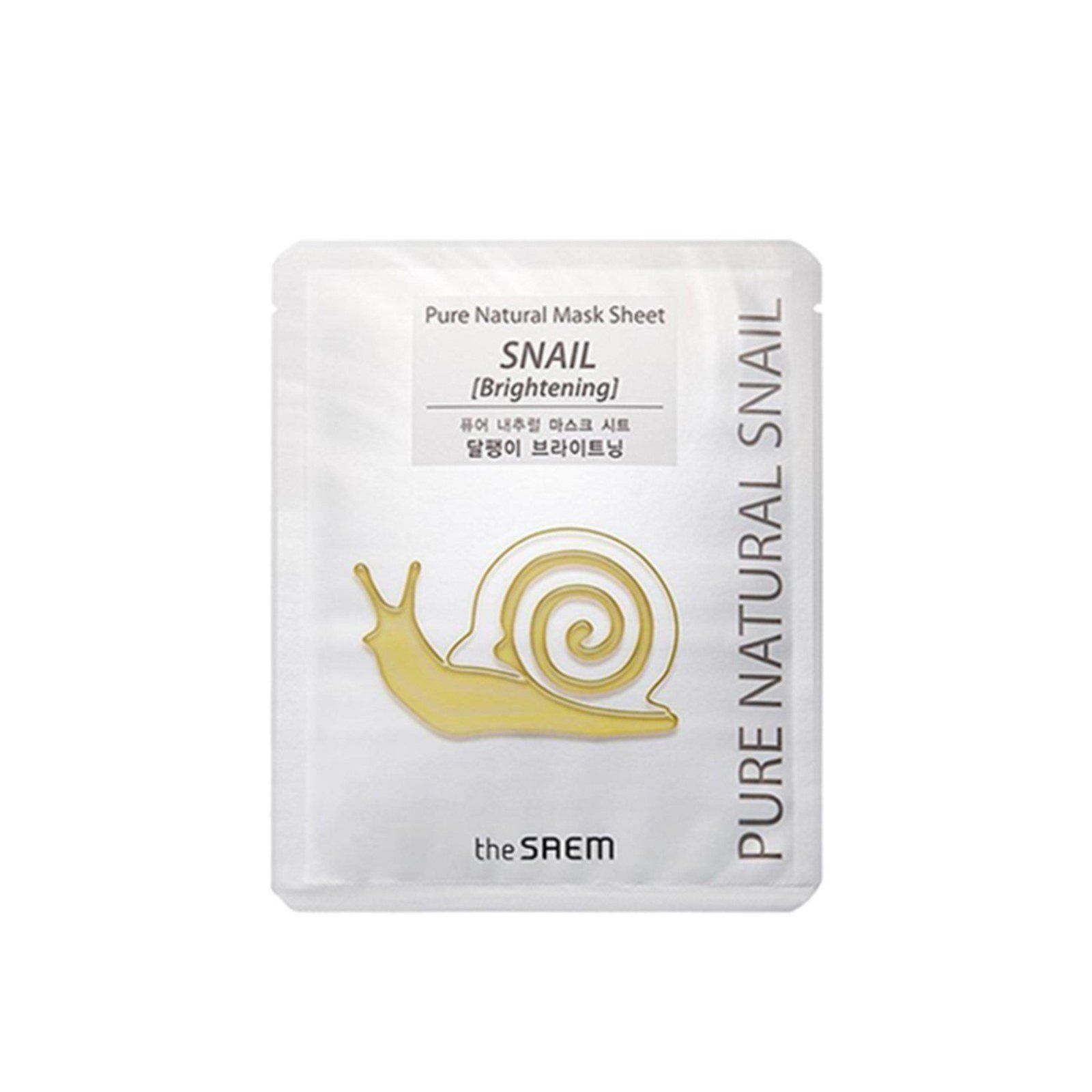 The Saem Pure Natural Mask Snail 20 ml