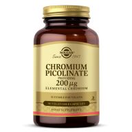 SOLGAR CHROMIUM PICOLINATE 200 MCG 90 CAP.