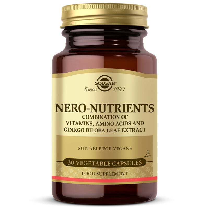 SOLGAR NERO NUTRIENTS 30 CAP.