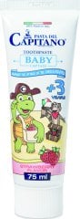 Capitano Bebek +3 Bebek Diş Macunu Çilek 75ml