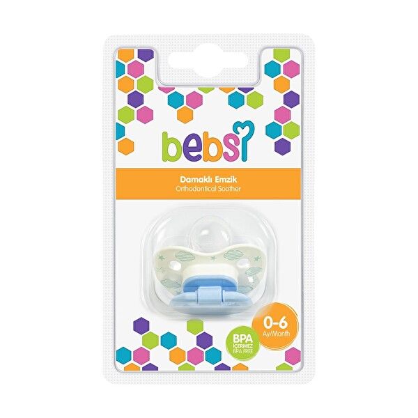 Bebsi 237 Desenli Damaklı Emzik No: 1
