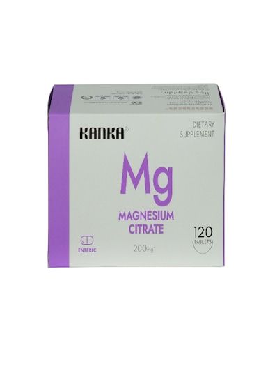 Kanka Magnesium Citrate 200 mg 120 Tablet