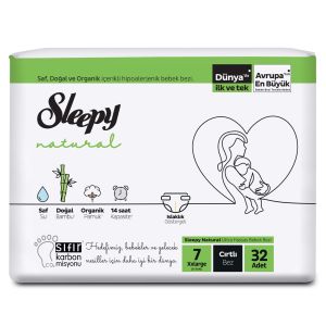 Sleepy Jumbo Bebek Bezi No: 7 32'li 2 Adet