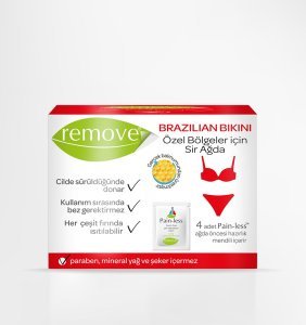 Remove Brazilian Bikini Özel Bölgeler İçin Sir Ağda 80ml