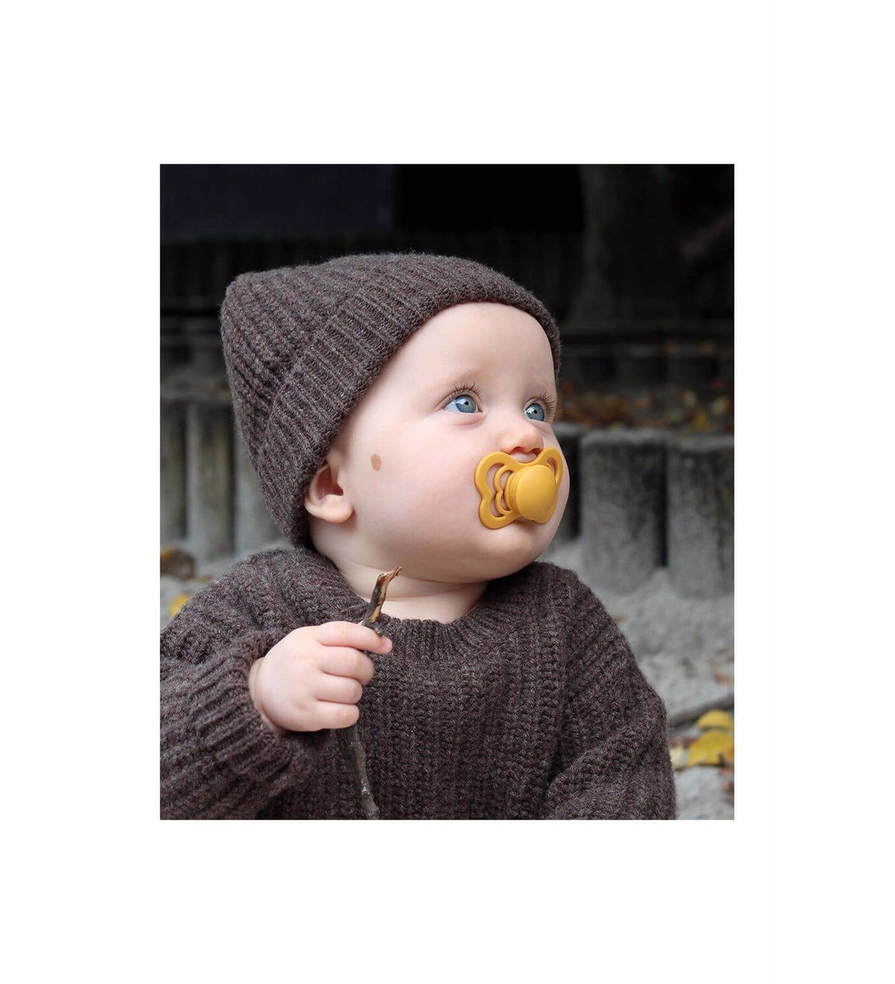Bibs Couture Kauçuk 6+ Ay Emzik - Meadow