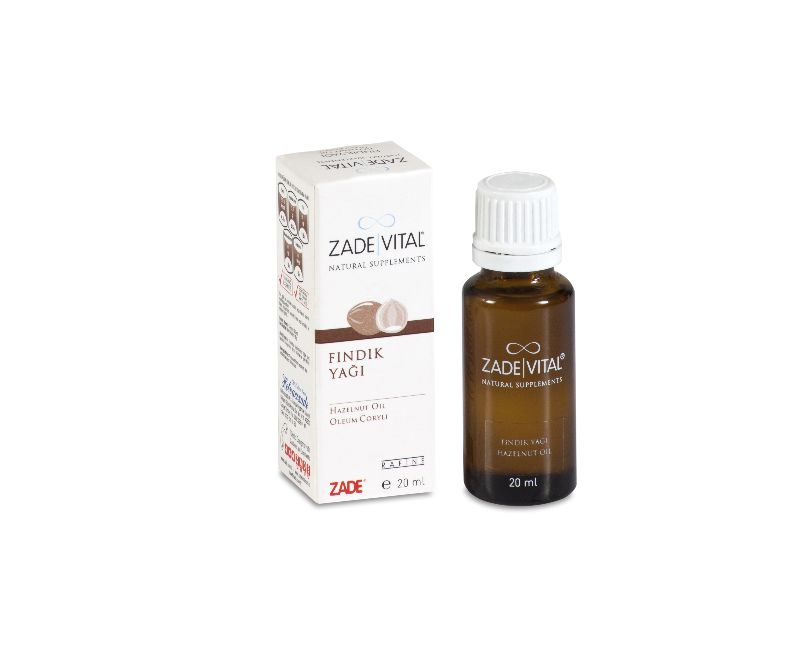 Zade Vital Fındık Yağı 20 Ml Cam Şişe