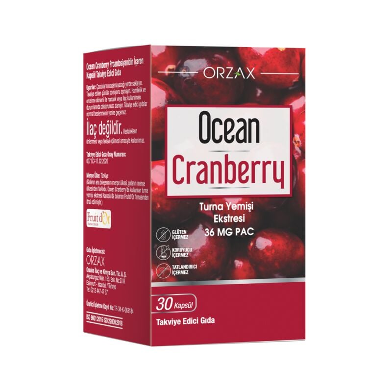 OCEAN CRANBERRY 30 CAP.