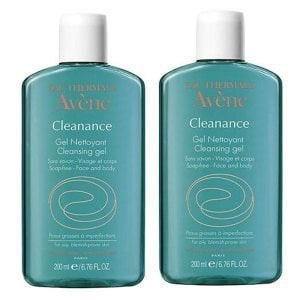 Avene Cleanance Yağlı ve Akneli Ciltler İçin Temizleme Jeli 2x200ml