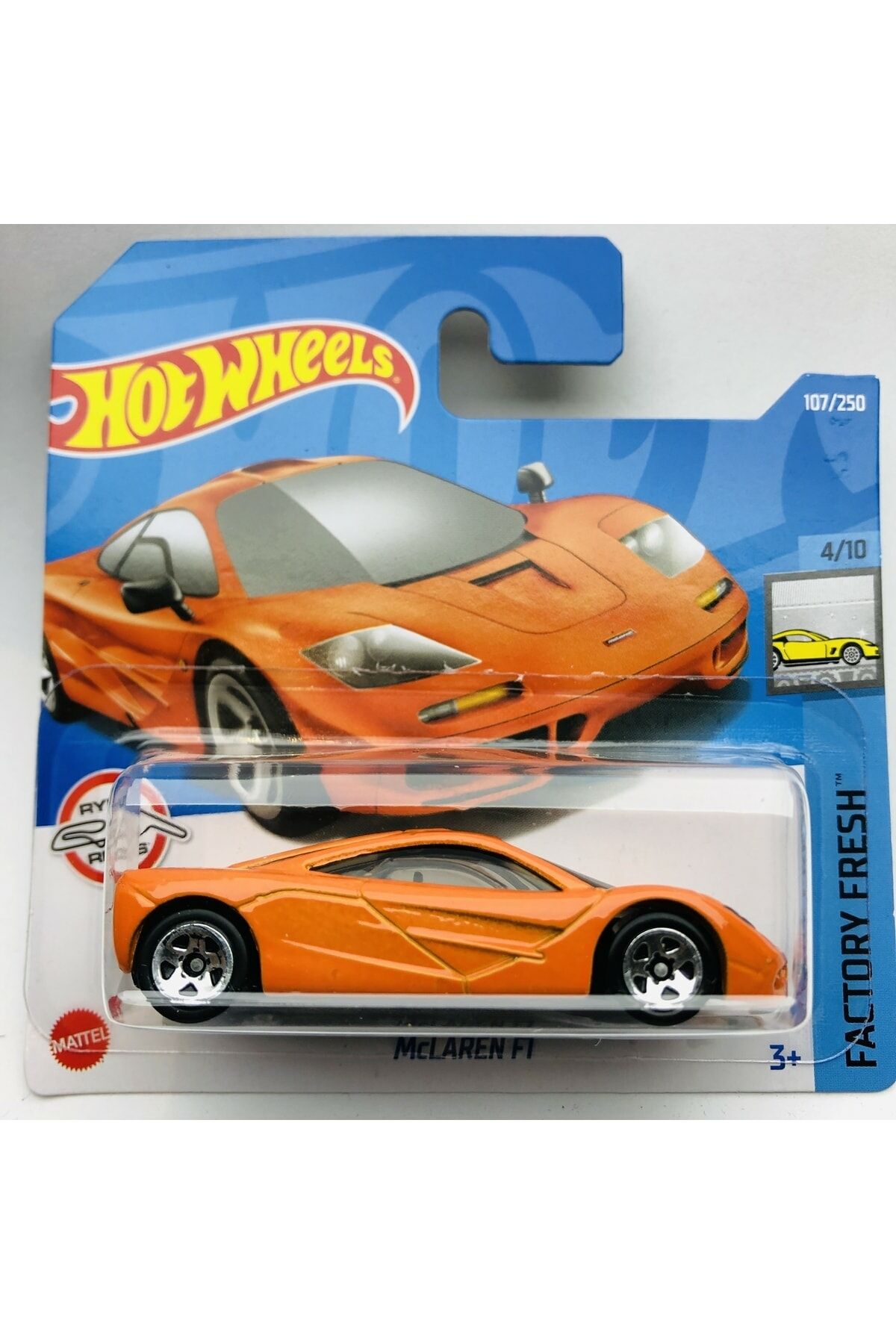 Hot Wheels Mclaren F1 Turuncu