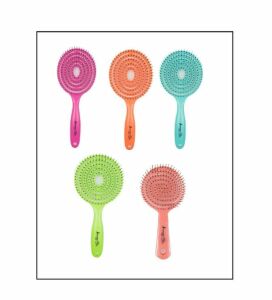 Nascita En Çok Sevilen 5'li Pro 11 Lollipop Açma/Tarama Fırçası 4 Renk + Pro 02 Oval Saç Fırçası 02 Set