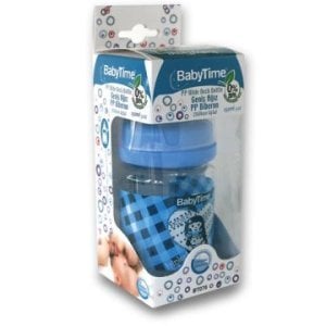 Babytime Geniş Ağız PP Biberon 150ml 0-6 Ay BT076