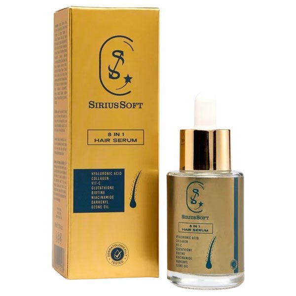 Siriussoft Saç Dökülmesine Karşı Saç Güçlendirici 8 İn 1 Saç Serumu 30 ml