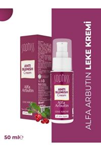 Sophiss Anti Blemish Cream Alfa Arbutin Leke Kremi 50 ml