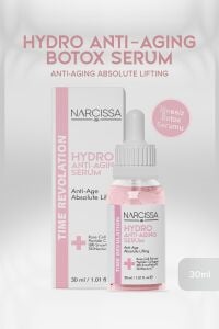 Narcissa Anti-Aging Botox Etkili Serum Dolgunlaştırıcı ve Sıkılaştırıcı İğnesiz Botox Serumu 30 ml