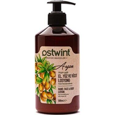 Ostwint Krem ve Losyon Set Arganlı 300 + 100 ml - Kofre