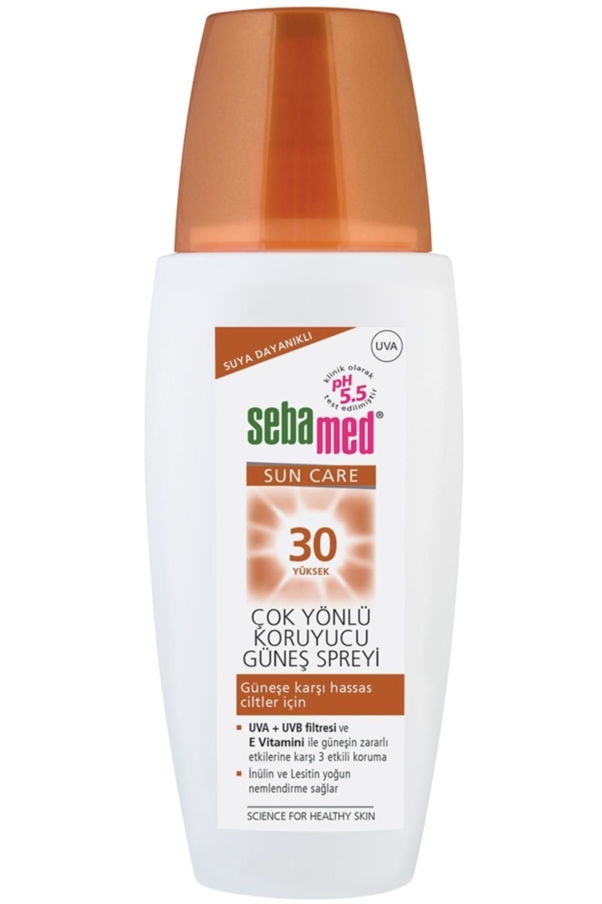 Sebamed Sun Care Suya Dayanıklı SPF30+ Çok Yönlü Koruyucu Güneş Spreyi 150 ml