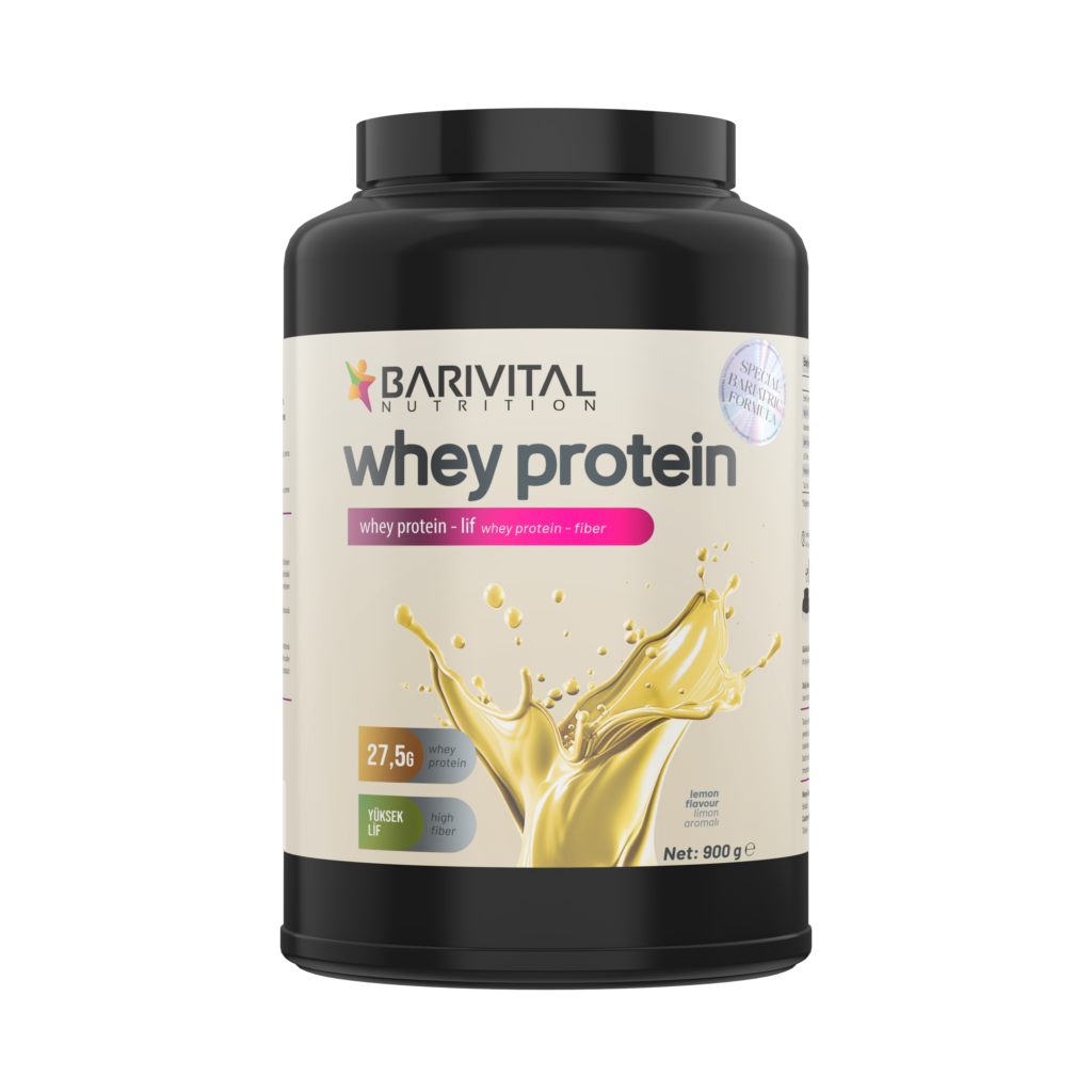 Barivital Limon Aromalı Whey Protein 900 gr