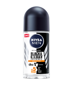 Nivea Men Black & White Original Roll-On Deo 2'li 50+25 ml