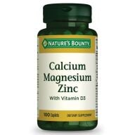 NATURES BOUNTY CALCIUM MAGNESIUM ZINC + D3 100 TAB.