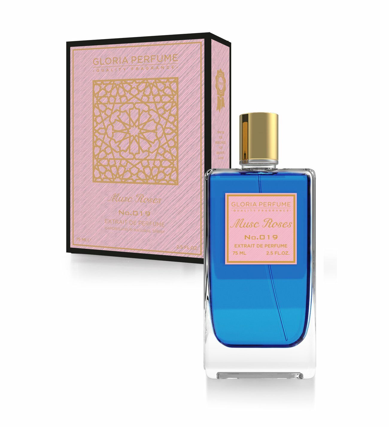 Gloria Perfume Musc Roses Niche Women EDP 75 ml