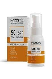 Hozmetic Güneş Kremi Koyu Leke Karşıtı Tüm Ciltler İçin Güçlü Koruma SPF50 50 ml