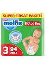 Molfix Bebek Bezi No: 3 94'lü